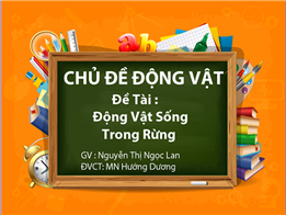 Động vật trong rừng